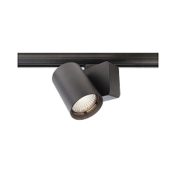 LED 3-phase spot NIHAL, 30W 3000K 2450lm 33�, dimmable, black