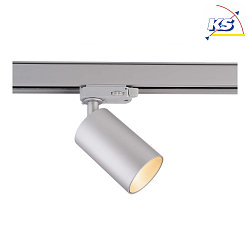 3-phase spot cAN, 220-240V AC / 50-60Hz, GU10 LED max. 7.5W, rotatable and pivotable, signal white
