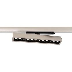 LED 3-Phasen Strahler ALNITAK, 34W, 3000K, 3114lm, IP20, silber