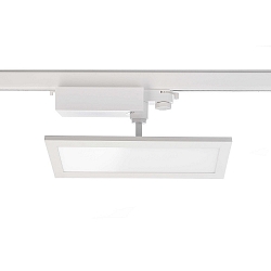 LED 3-Phasen Strahler PANEL TRACK LIGHT, 20W, 4000K, 2200lm, UGR 28, IP20