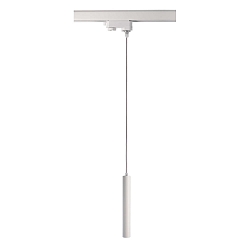 3-phase pendant luminaire SLIM IP20, traffic white dimmable