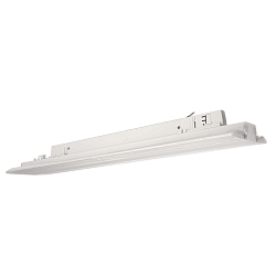 3-phase luminaire LINEAR PRO FOLD rigid, switchable, multipower IP20, white 