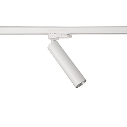 3-phase spot SLIM cylindrical, adjustable, UGR < 19 IP20, white dimmable