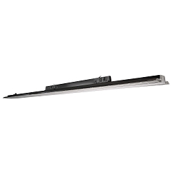 3-phase luminaire LINEAR PRO FOLD DALI rigid, DALI controllable IP20, black dimmable