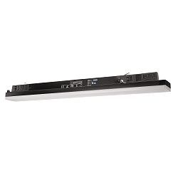 3-phase luminaire LINEAR PRO 60 DALI controllable, multipower IP20, traffic black dimmable