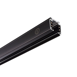 3-Phasen-Stromschiene D LINE, Aufbau, 220-240V AC / 50-60Hz, 100cm, Schwarz