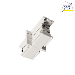 Accessories for 3-phase track system D LINE - mechanical connector, 220-240V AC / 50-60Hz, white