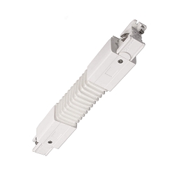 Zubeh�r f�r 3-Phasen-Schienensystem D LINE - Flexverbinder links-rechts, 220-240V AC / 50-60Hz, Wei�