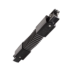 Zubeh�r f�r 3-Phasen-Schienensystem D LINE - Flexverbinder links-rechts, 220-240V AC / 50-60Hz, Schwarz