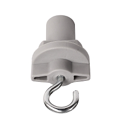 Zubeh�r f�r 3-Phasen-Schienensystem D LINE - Schilderhaken, Grau