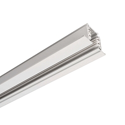 3-Phasen-Stromschiene D LINE mit Fl�gel, Einbau, 220-240V AC / 50-60Hz, 200cm, Wei�
