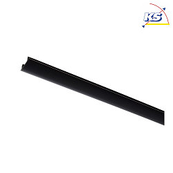 Accessories for 3-phase track system D LINE (built-in version) - cover panel, 100cm, black