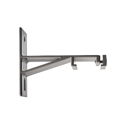 Zubeh�r f�r 3-Phasen Schienensystem D LINE / DALI - Wandhalterung, grau