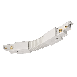3-phase flex connector D LINE/DALI DALI controllable, adjustable, left-right, white