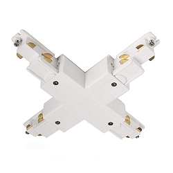 Zubeh�r f�r 3-Phasen-Stromschiene D LINE DALI - X-Verbinder links-links-rechts-rechts, wei�
