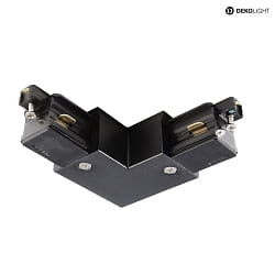 1-phase L-connector D ONE left, black