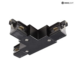 1-phase T-connector D ONE left-right-right, black