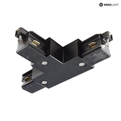 1-phase T-connector D ONE right-right-left, black
