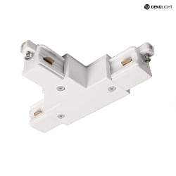 1-phase T-connector D ONE left-left-right, white