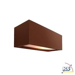 Wall luminaire Rilongo outdoor luminaire, 220-240V AC / 50-60Hz, E27, 18W, IP54, brown