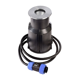 Bodeneinbauleuchte EASY COB ROUND III WW, spannungskonstant, symmetrisch, 24V DC, 5,50 W