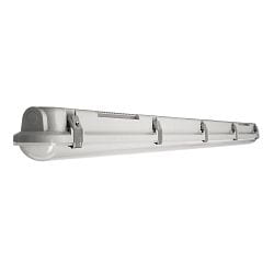 LED Feuchtraumleuchte TRI PROOF BASIC, IP65 IK08, 140lm/W, durchverdrahtet, lichtgrau, 121cm, 20W 4000K 2800lm 120�