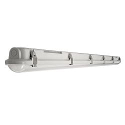 LED Feuchtraumleuchte TRI PROOF BASIC, IP65 IK08, 140lm/W, durchverdrahtet, lichtgrau, 151cm, 30W 4000K 4200lm 120�