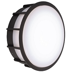 Outdoor LED Wandleuchte MEISSA, IP44, 6.8 3000K 300lm 120�, Alu-Druckguss, dunkelgrau