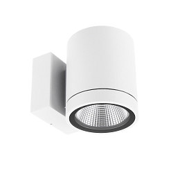 facade spotlight SHORELINE PRO ROUND 100 DOWN 1 flame, round, CCT Switch IP65, white dimmable