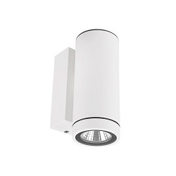 facade spotlight SHORELINE PRO ROUND 68 DOWN 1 flame, round, CCT Switch IP65, white dimmable
