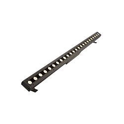 LED Au�enleuchte WALLWASHER CAPH LED, symmetrisch, 34.5W, 3000K, 25�, IP65 / IP44, dunkelgrau
