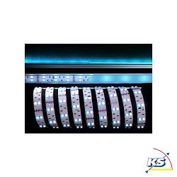 Flexibler LED Strip, 5050, SMD, 12V DC, 43,2W, Länge 3000mm, RGB + kaltweiß, 3000x19x2mm, 6500-7000K