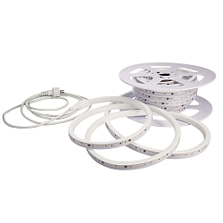LED Strip flexible transparent, white