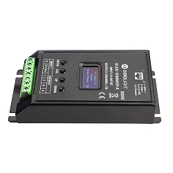 Niedervolt MULTI LED DMX Dimmer 4 (CV, DC), DMX/Auto/Manuell, spannungskonstant, IP20, schwarz