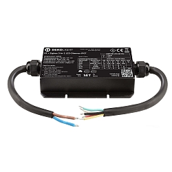 LED-Dimmer RF-SMART 5-in1, 5 Kanal, 12-48V, 20A, IP67, spannungskonstant, schwarz