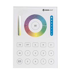 Wandfernbedienung RF-SMART, 8 Zonen, Single/CCT/RGB/RGBW/RGB+CCT, IP20, wei�