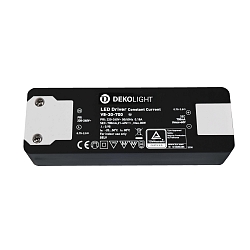 Deko-Light LED-power supply unit, BASIC, CC, V8-30-700mA/30W, current constant, 220-240V AC/50-60Hz, 40-80V DC