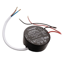 Deko-Light LED-power supply unit, ROUND, CC, RS350mA/8W, current constant, 100-240V AC/50-60Hz, 9-23V DC