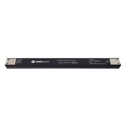 LED Netzger�t LONG FLAT (CV, DC), 24V, 80-240W, dimmbar, IP20, schwarz