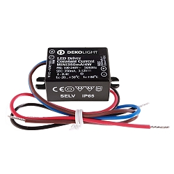 Netzger�t (CC, DC) MINI, CC, 350mA/4W, stromkonstant, 0,9-3,9W, 220-240 V/AC, IP65