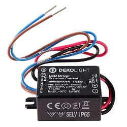 LED Netzger�t MINI (CC, DC), 2-4W, 500mA, IP65, schwarz