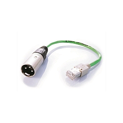 Adapter cable from CAT5 to XLR male