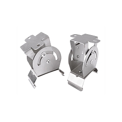 Zubeh�r f�r Feuchtraumleuchte TRI PROOF (MOTION) - Aufbau-Montagehalter, 2 Stk., einstellbar, silbergrau