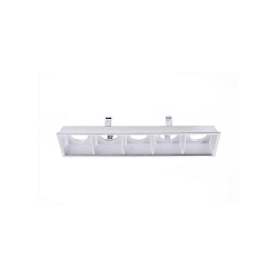 KapegoLED CETI 5 Reflektor, Kunststoff, Silber