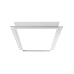 Zubeh�r f�r LED PANEL SMALL (29.5 x 19.5cm) - Einlegerahmen f�r Gips, 30 x 30cm, Metall, verkehrswei�