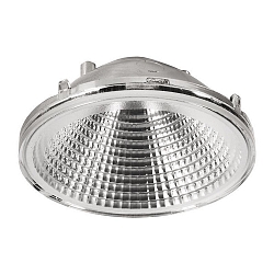Reflektor f�r Serie KLARA / NIHAL MINI / RIGEL MINI / UNI II, � 4.5cm / H 2.2cm, Kunststoff, silber, 35�