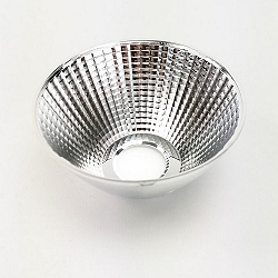 Reflektor f�r Outdoor Serie COLT, Version 15W, � 9.2cm / H 4.7cm, Kunststoff, Silber, 12�