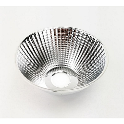 Reflektor f�r Outdoor Serie COLT, Version 30W, � 11cm / H 6.3cm, Kunststoff, Silber, 12�