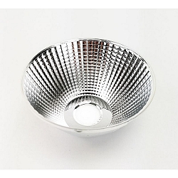 Reflektor f�r Outdoor Serie COLT, Version 30W, � 11cm / H 6.3cm, Kunststoff, Silber, 22�