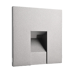 Cover SQUARE for recessed LED wall luminaire ALWAID, grey